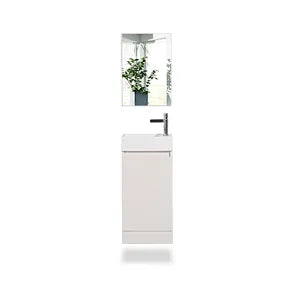 Small Narrow Wall Hung Bathroom Vanity