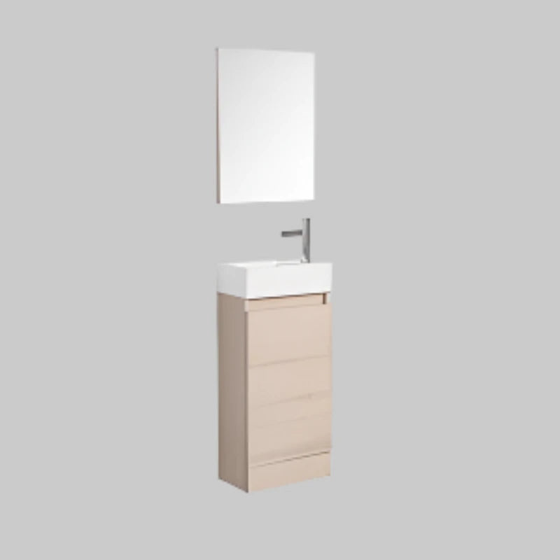 Small Narrow Wall Hung Bathroom Vanity