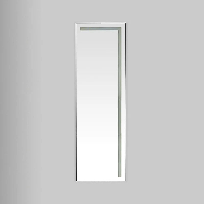 Rectangular Framed Backlit Bathroom Mirror